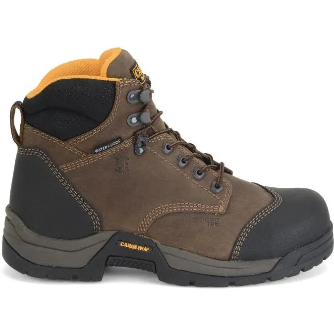 Carolina Men's Bruno Lo 5" Carbon CT Waterproof Work Boot -Brown- CA5522