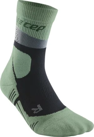 CEP Men&#x27;s Cep Max Cushion Socks Hiking Mid Cut Grey/Mint | Buy CEP Men&#x27;s Cep Max Cushion Socks Hiking Mid Cut Grey/Mint here | Outnorth