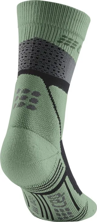 CEP Men&#x27;s Cep Max Cushion Socks Hiking Mid Cut Grey/Mint | Buy CEP Men&#x27;s Cep Max Cushion Socks Hiking Mid Cut Grey/Mint here | Outnorth