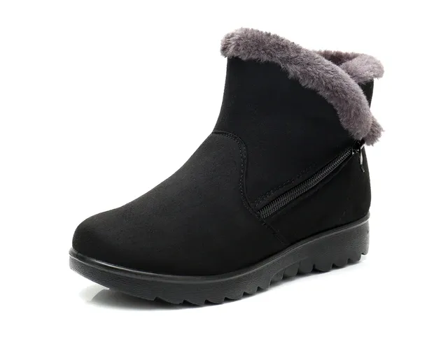 Changae Women's Platform Snow Booties