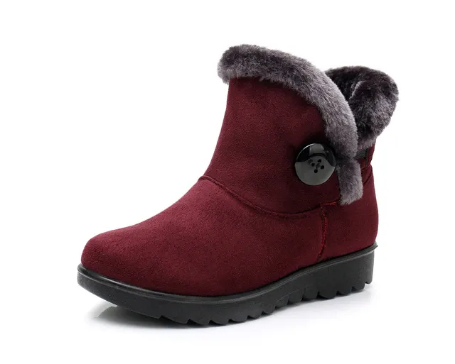 Changae Women's Platform Snow Booties