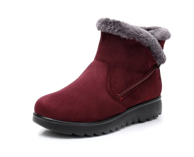 Changae Women's Platform Snow Booties