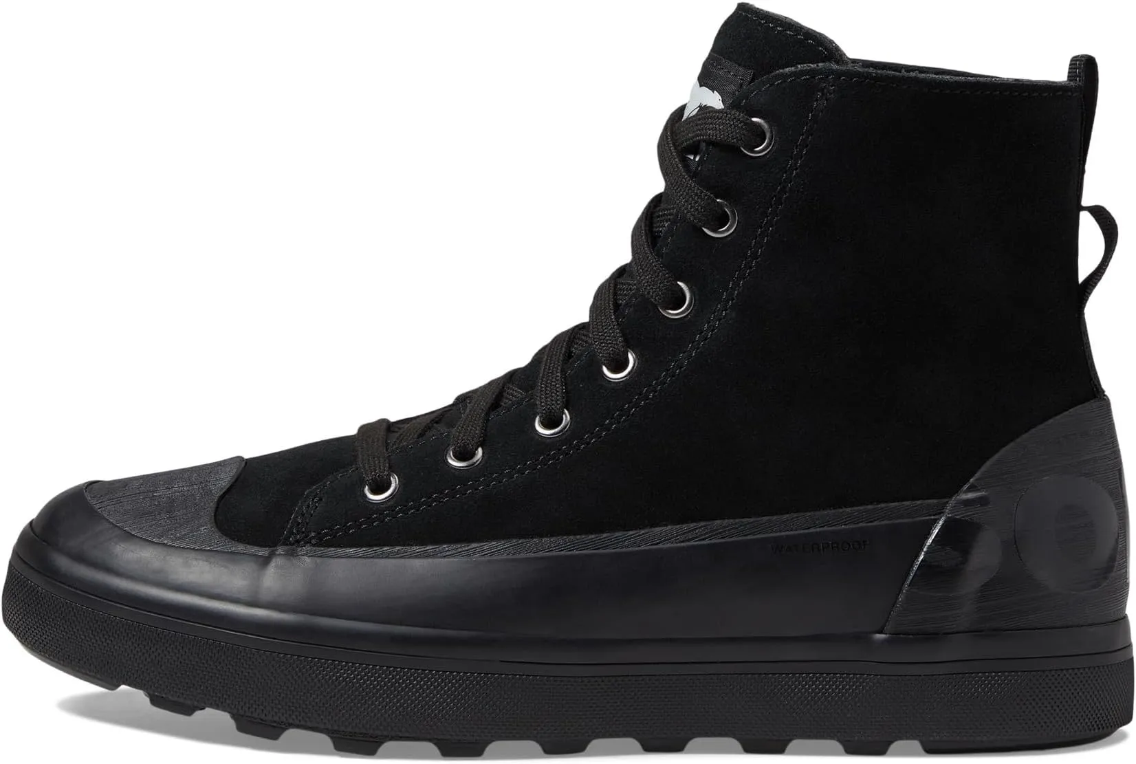 Cheyanne Metro II Sneaker WP SOREL Lace-up Boots, Black/Sea Salt