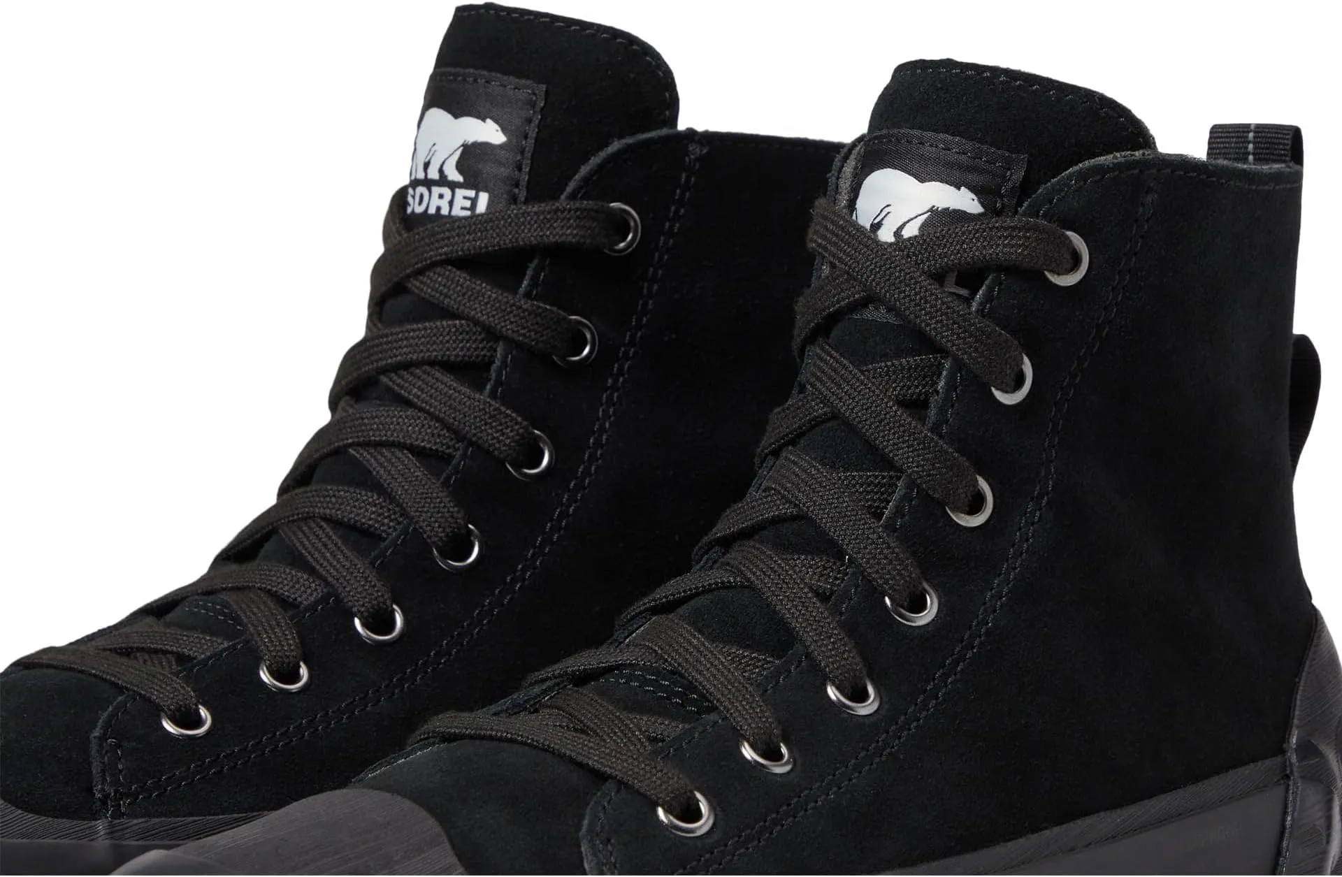 Cheyanne Metro II Sneaker WP SOREL Lace-up Boots, Black/Sea Salt