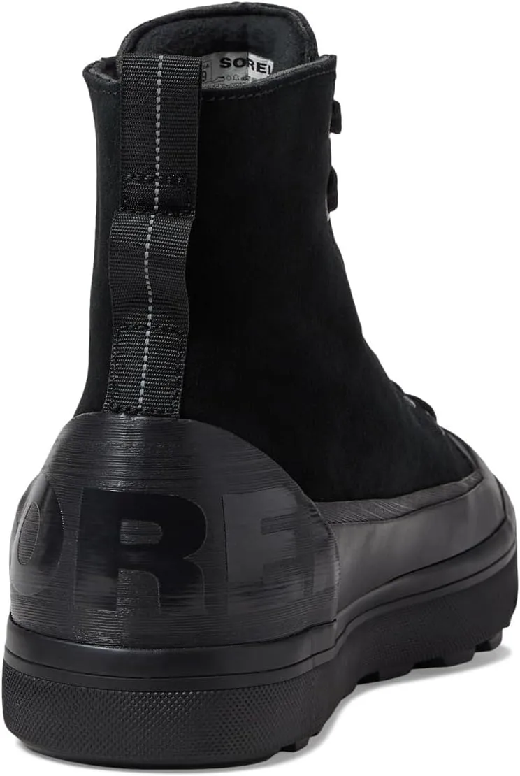 Cheyanne Metro II Sneaker WP SOREL Lace-up Boots, Black/Sea Salt