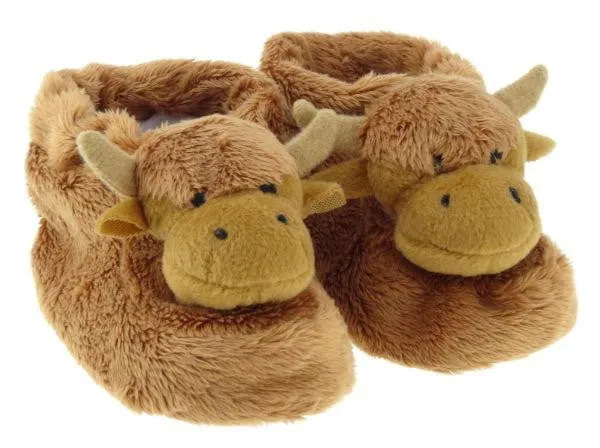 Children's Highland Cow Booties