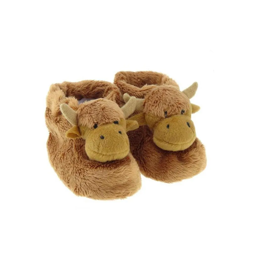 Children's Highland Cow Booties