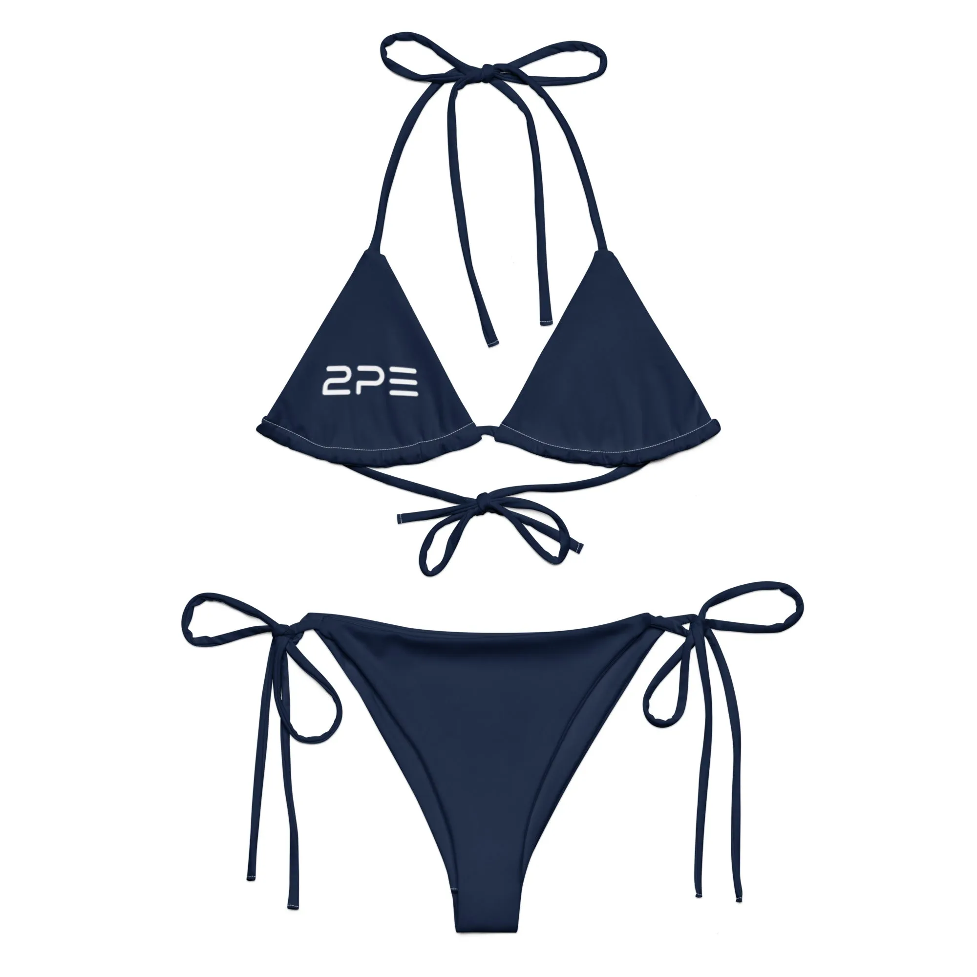 Classic Navy String Bikini