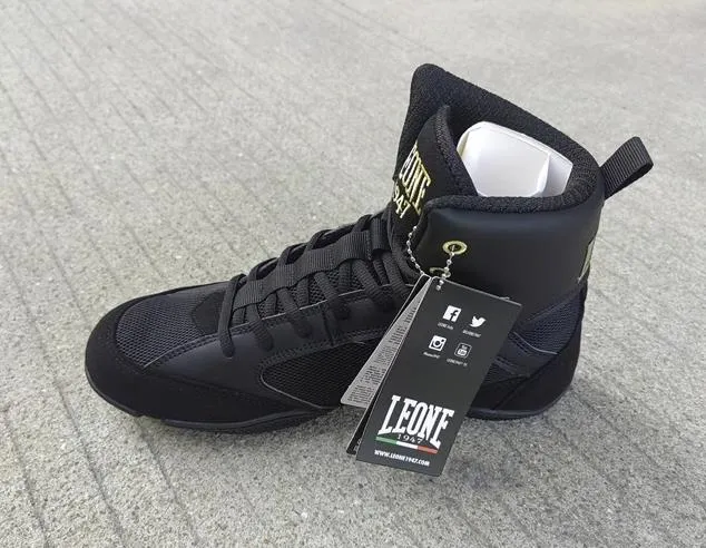 CLEARANCE SALES LEONE 1947 CL110 PREMIUM BOXING SHOES BOOTS Eur 38-46 Black