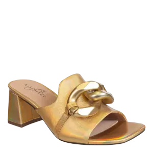 COTERIE in GOLD Heeled Sandals