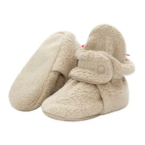 COZIE FLEECE BABY BOOTIE 3M- KHAKI