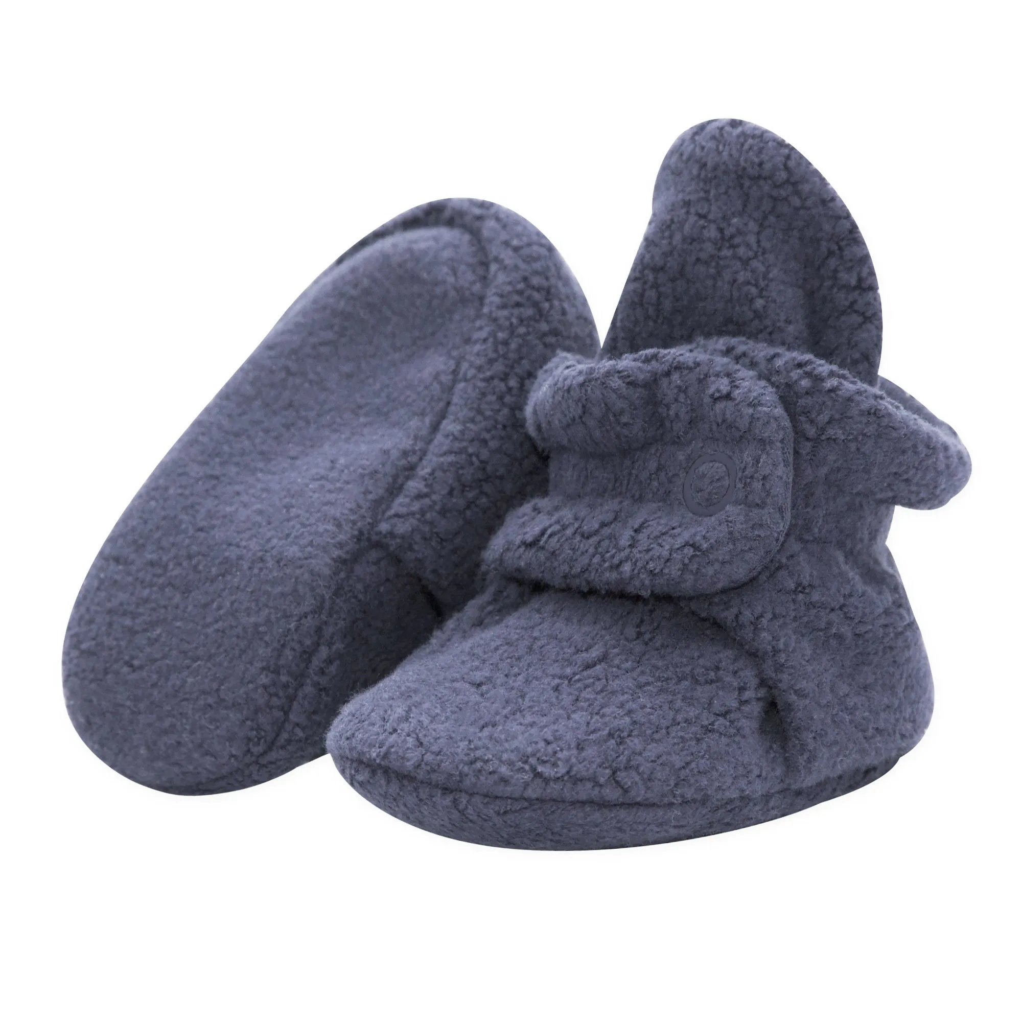 Cozie Fleece Gripper Baby Bootie - Denim Navy