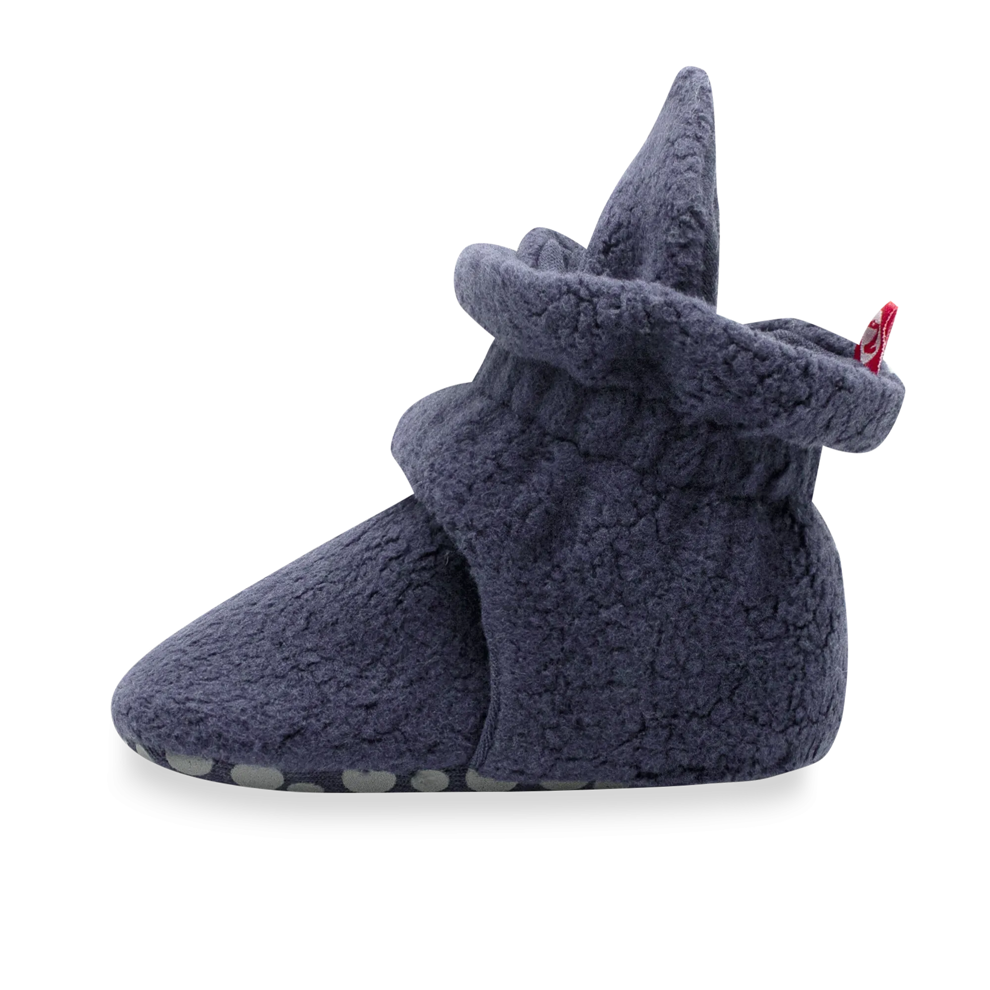 Cozie Fleece Gripper Baby Bootie - Denim Navy