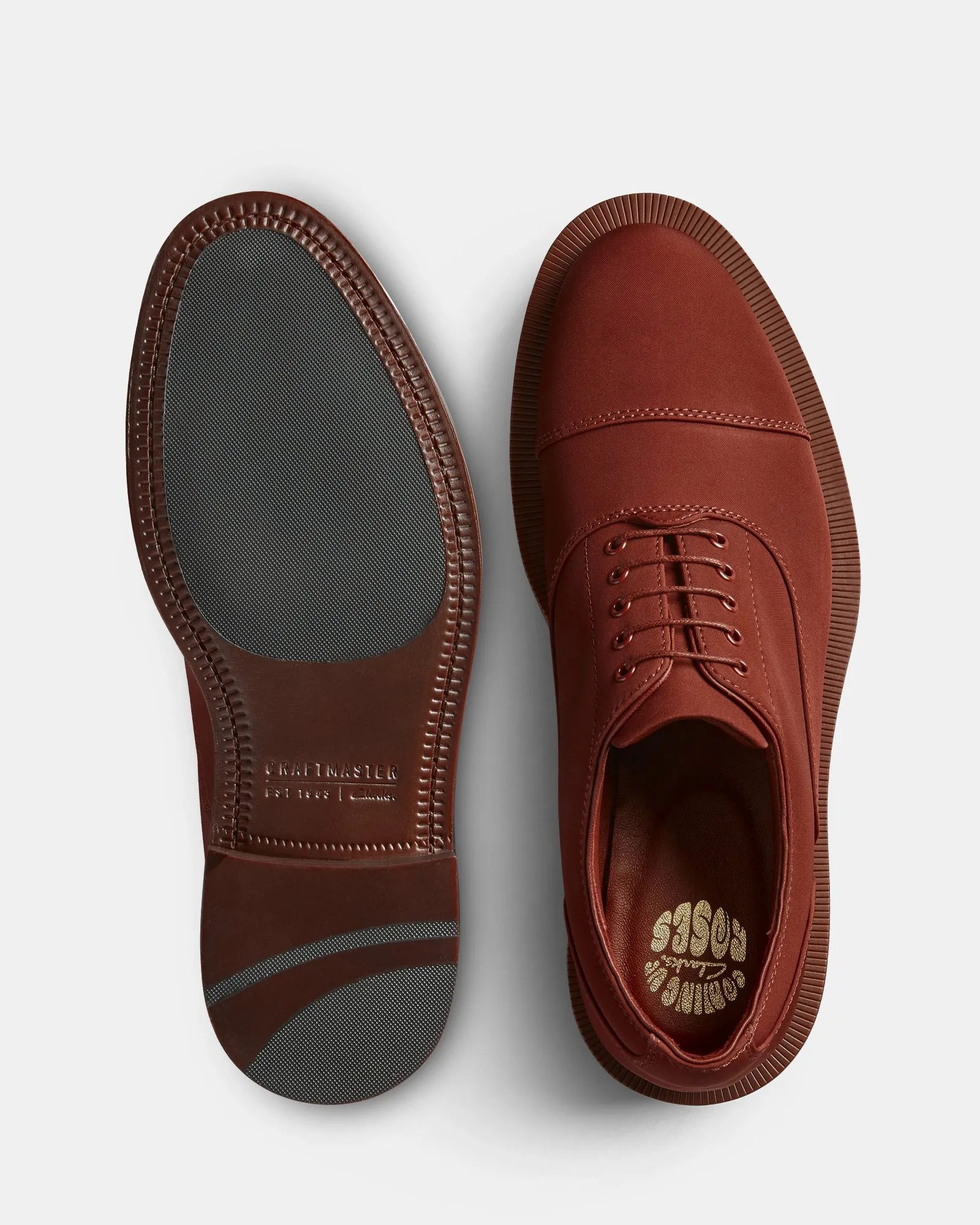 Cur Oxford 2 M Oxblood Textile