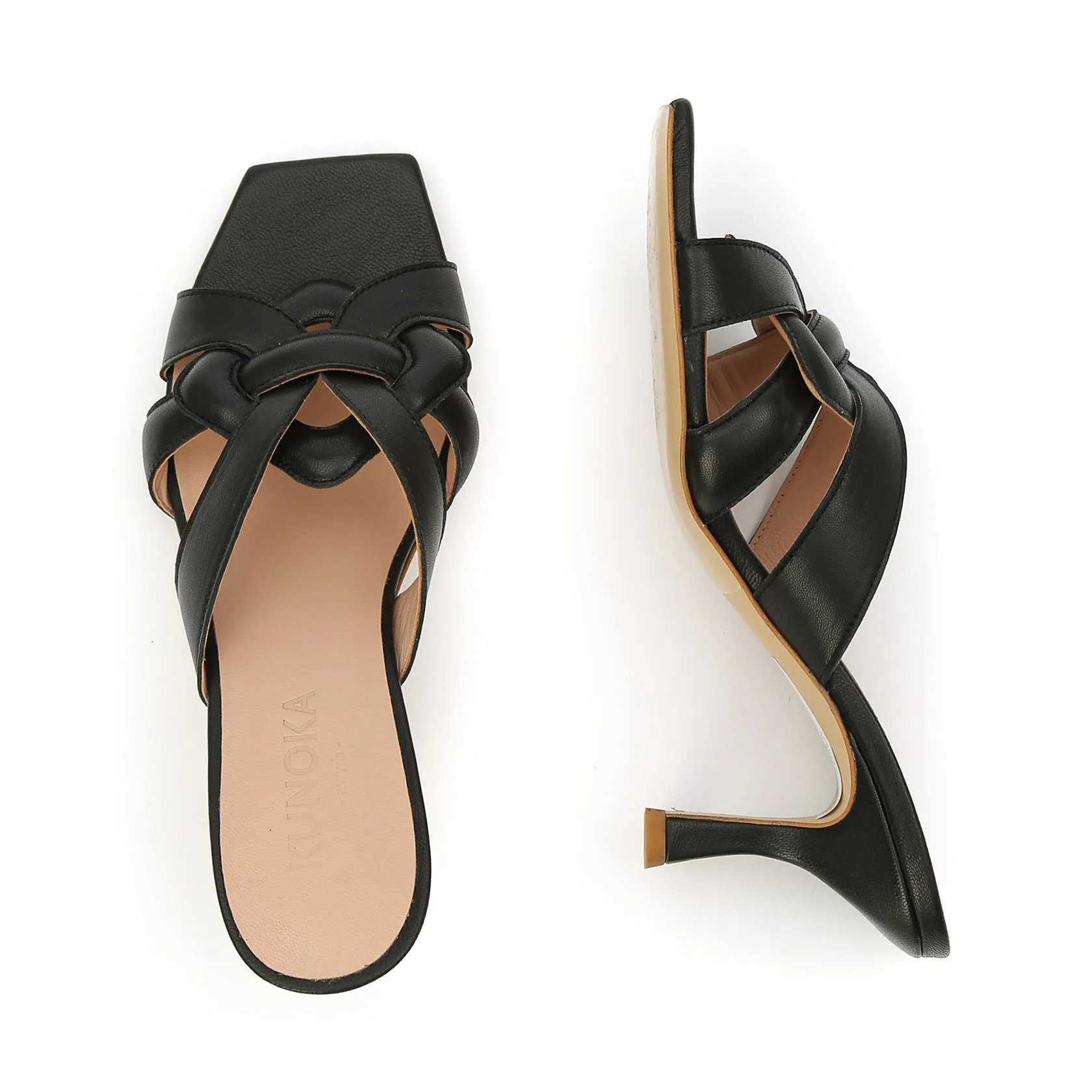 CYNTHIA high heel sandal - black