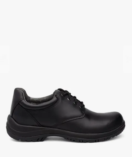 Dansko Walker Black Smooth Leather