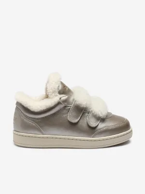 Donsje Girls Hanzell Trainers in Silver