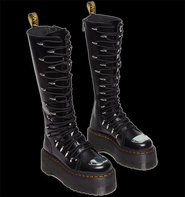 Dr. Martens - 1B60 Max Lace Up Knee High Platform Boots