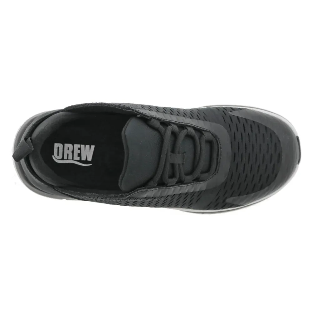 Drew Sprinter Black Flexknit Sneaker (Women's)