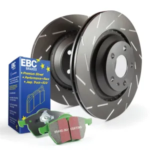 EBC Brakes S2KF1058 S2 Kits Greenstuff 2000 and USR Rotors