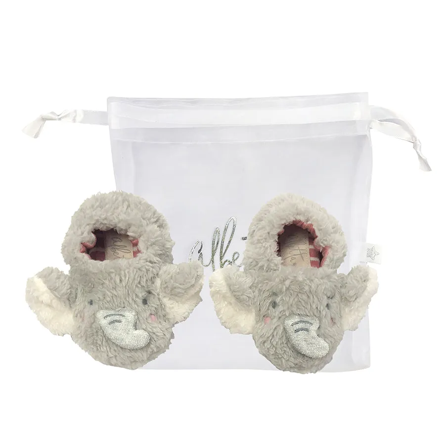 Eli Elephant Fur Booties