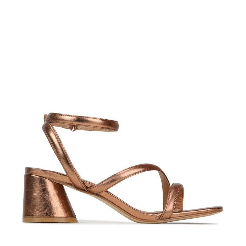 Eos Petricia Copper Heeled Sandal