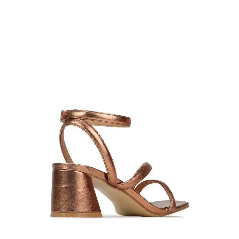 Eos Petricia Copper Heeled Sandal