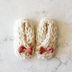 Finger Knit Baby Bootie Kit