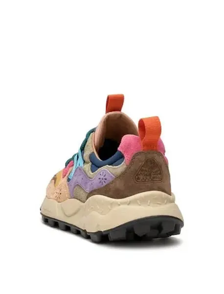 Flower Mountain Womens Yamano 3 Trainers Beige / Orca / Sage