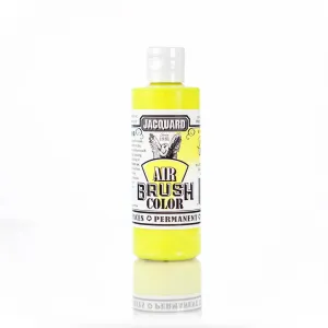 Fluorescent Yellow Jacquard Airbrush Paint