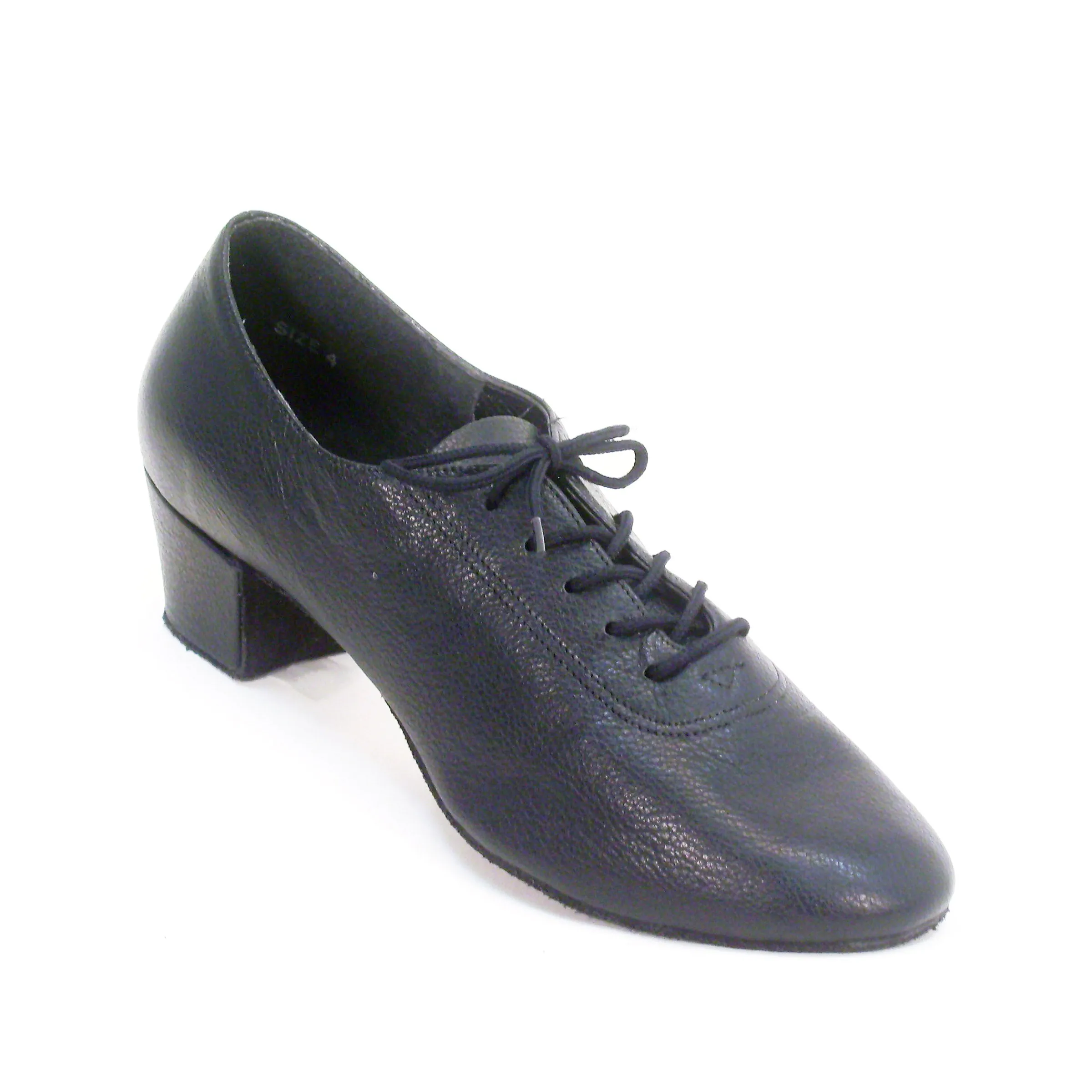 Freed: Ladies Practice (Donnie): Black Leather | 1.5" Latin