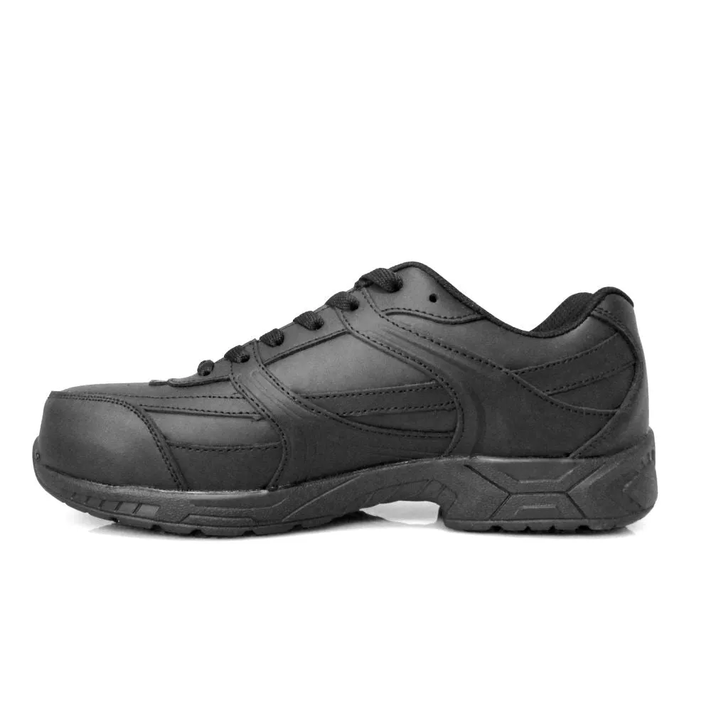 'Genuine Grip' Unisex Athletic Jogger EH Steel Toe - Black