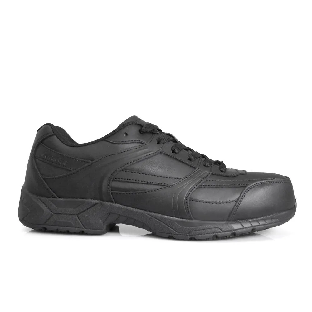 'Genuine Grip' Unisex Athletic Jogger EH Steel Toe - Black