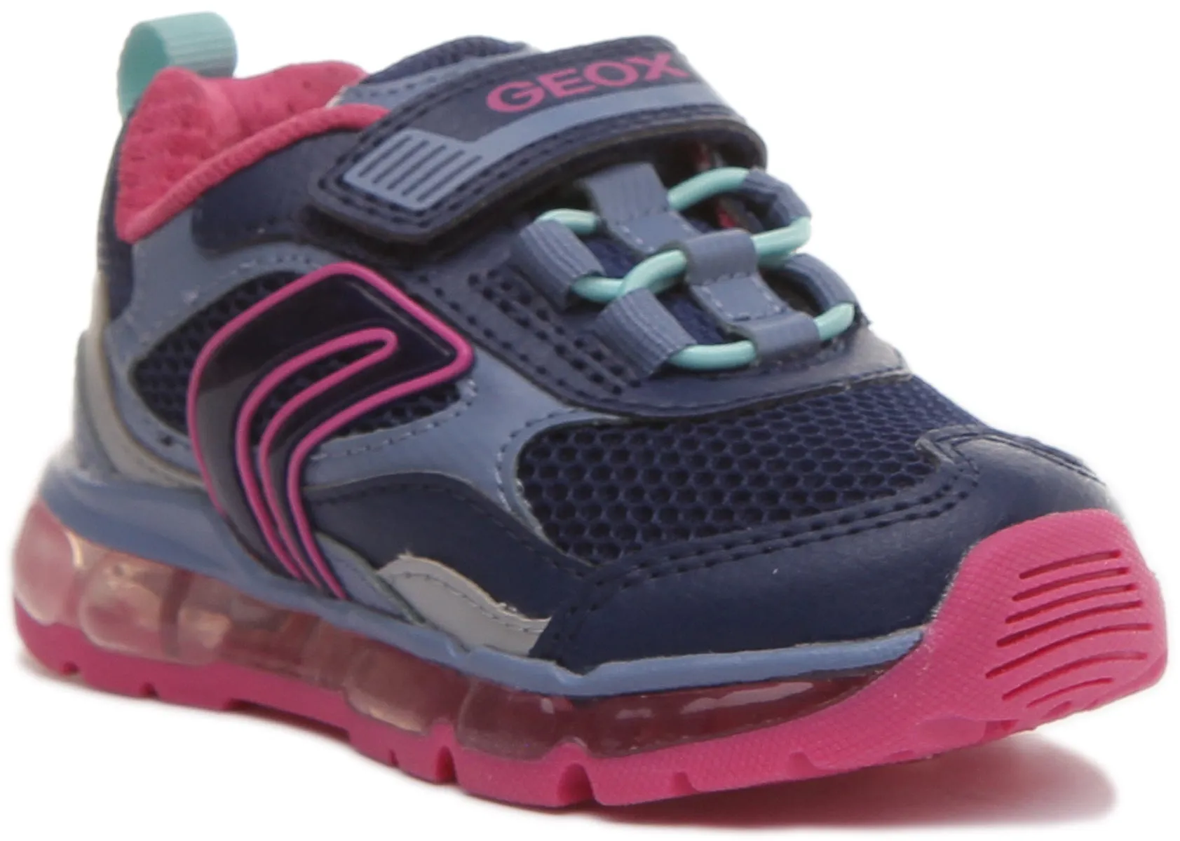 Geox J Android G.D In Navypink For Kids