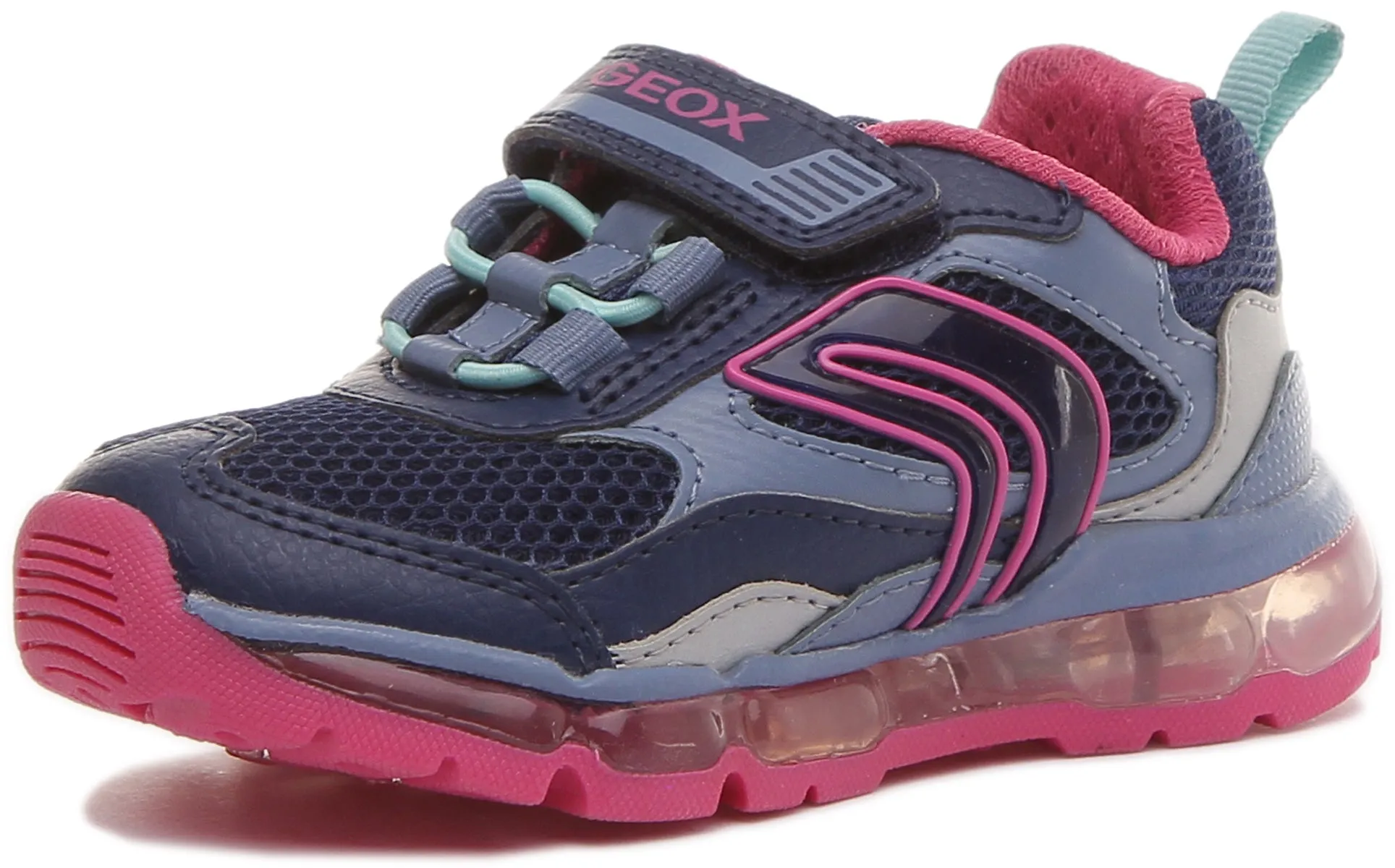 Geox J Android G.D In Navypink For Kids