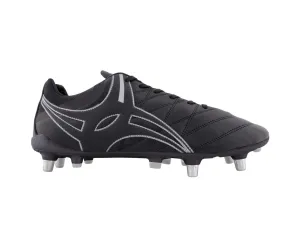 Gilbert Kaizen 1.0 Power 6S SG Rugby Boots, Black