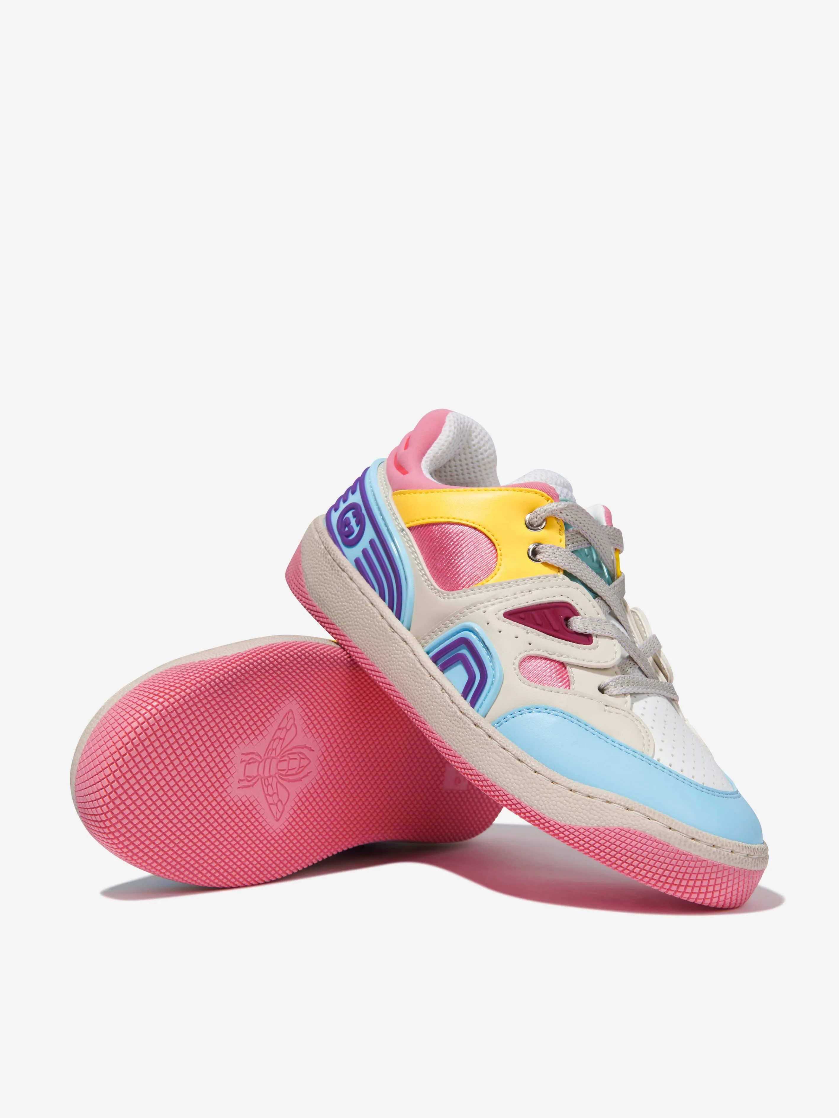 Gucci Girls Basket Low Trainers