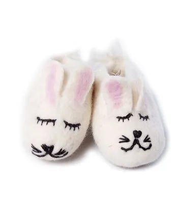 Hand Made Bunny Baby Booties