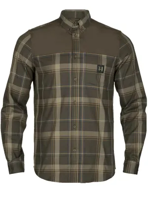 HARKILA Anker Shirt - Mens - Willow Green Check