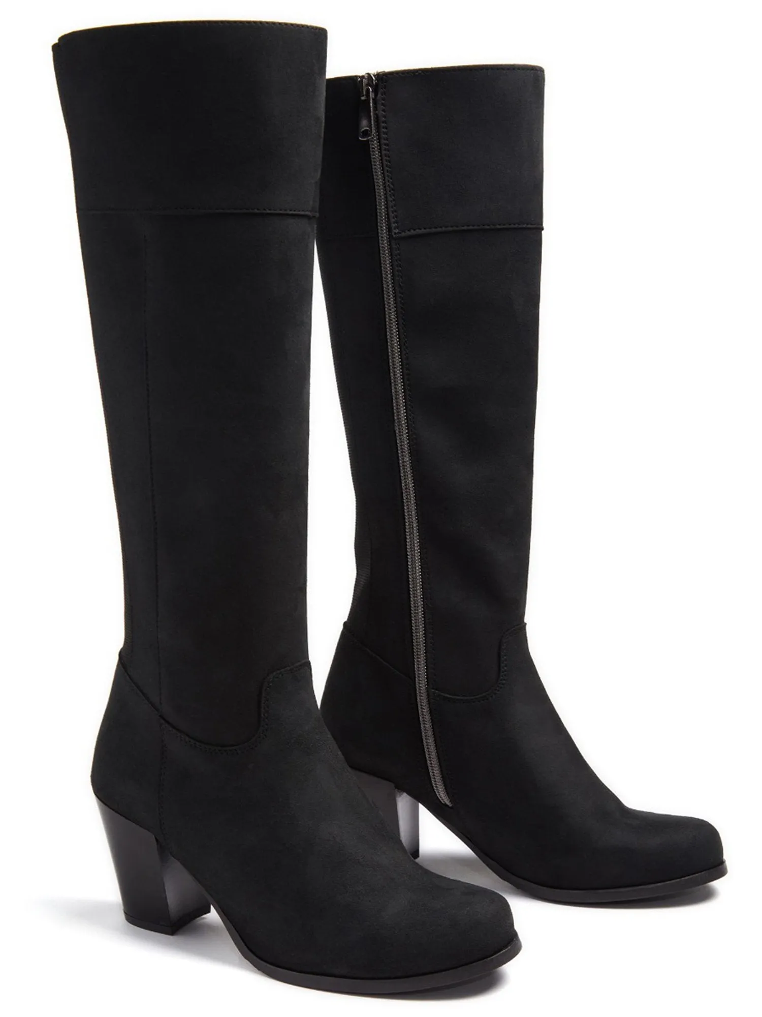 Heeled Knee High Boots