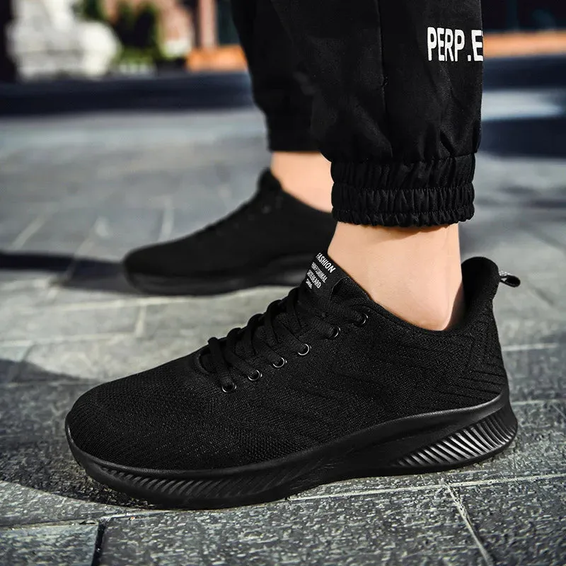 Hnzxzm Comfortable Sneakers Men Shoes Casual Breathable Black Sneaker Men's Spring Zapatillas Deportivas Hombre Big Size 46 47 48