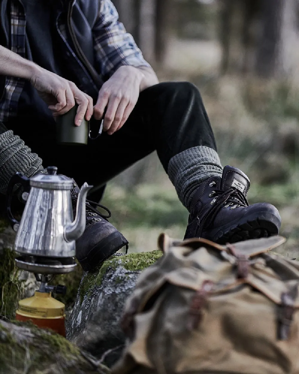 Hoggs of Fife Munro Classic Leather Hiking Boots