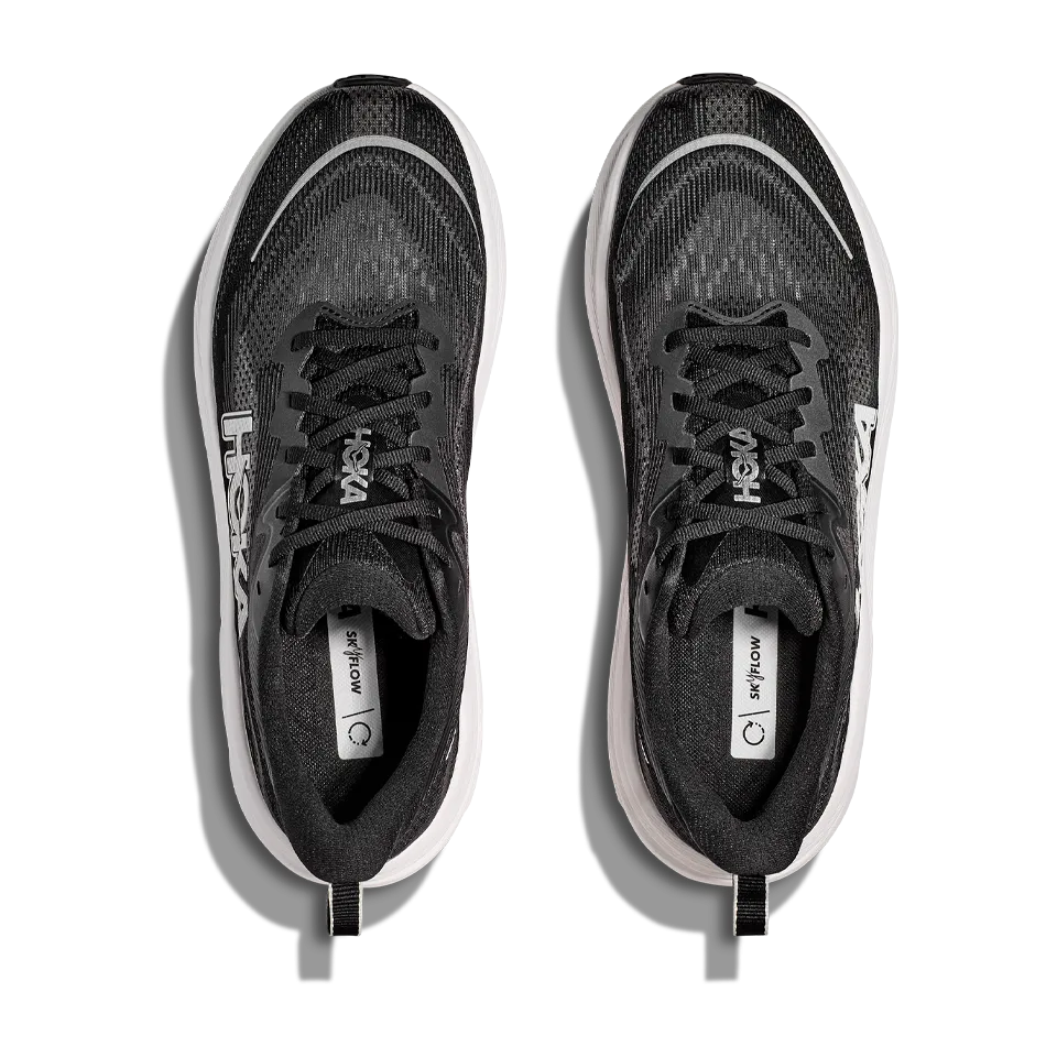 HOKA Men's Skyflow Black/White