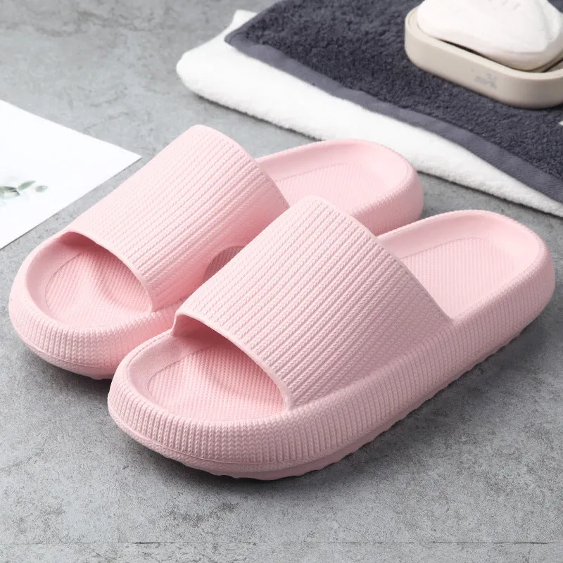 Home Slippers Couples Feel Cool  Stepping On Excrement Slippers