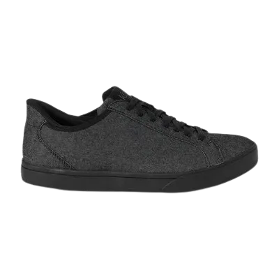 Irvine Easy-on Stretch Canvas Retro Sneaker in Black/Black