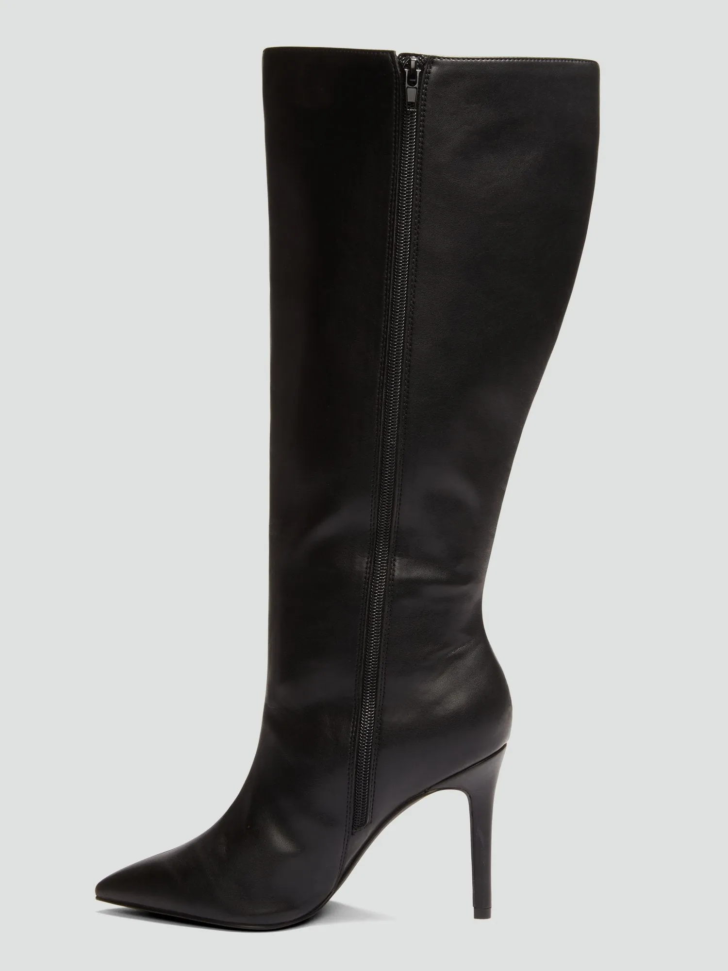 Jessie Faux Leather Knee High Boots