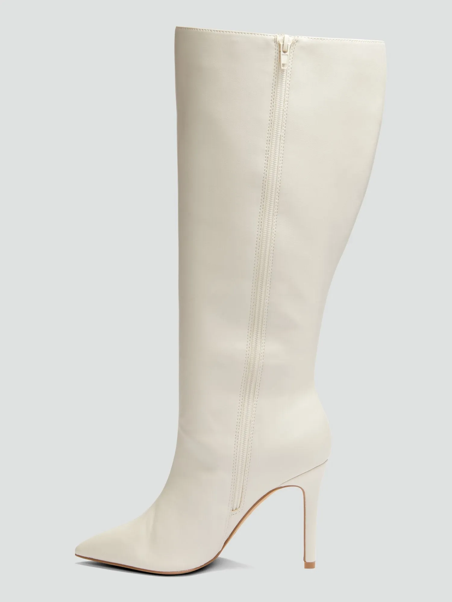 Jessie Faux Leather Knee High Boots