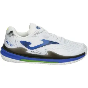 Joma Ace 2402 Men's Tennis Shoes - White/Blue