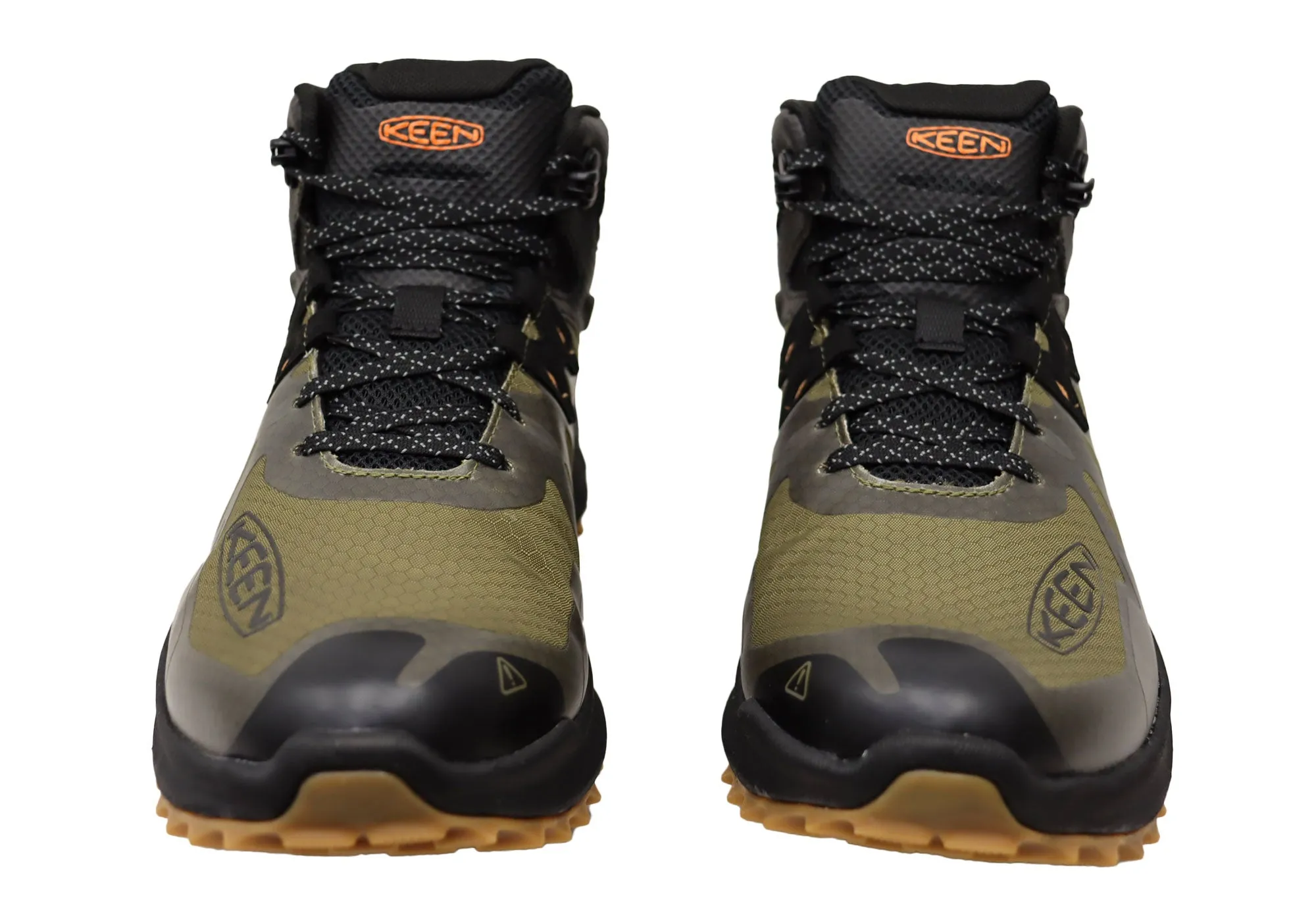 Keen Mens Comfortable Zionic Mid Waterproof Lace Up Boots