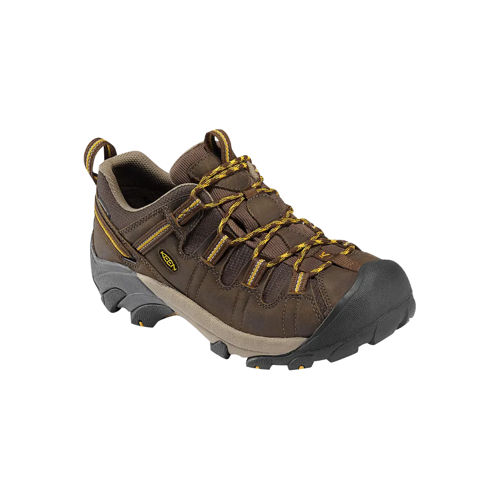 Keen Men's Targhee II Low Brown/Yellow 1008417